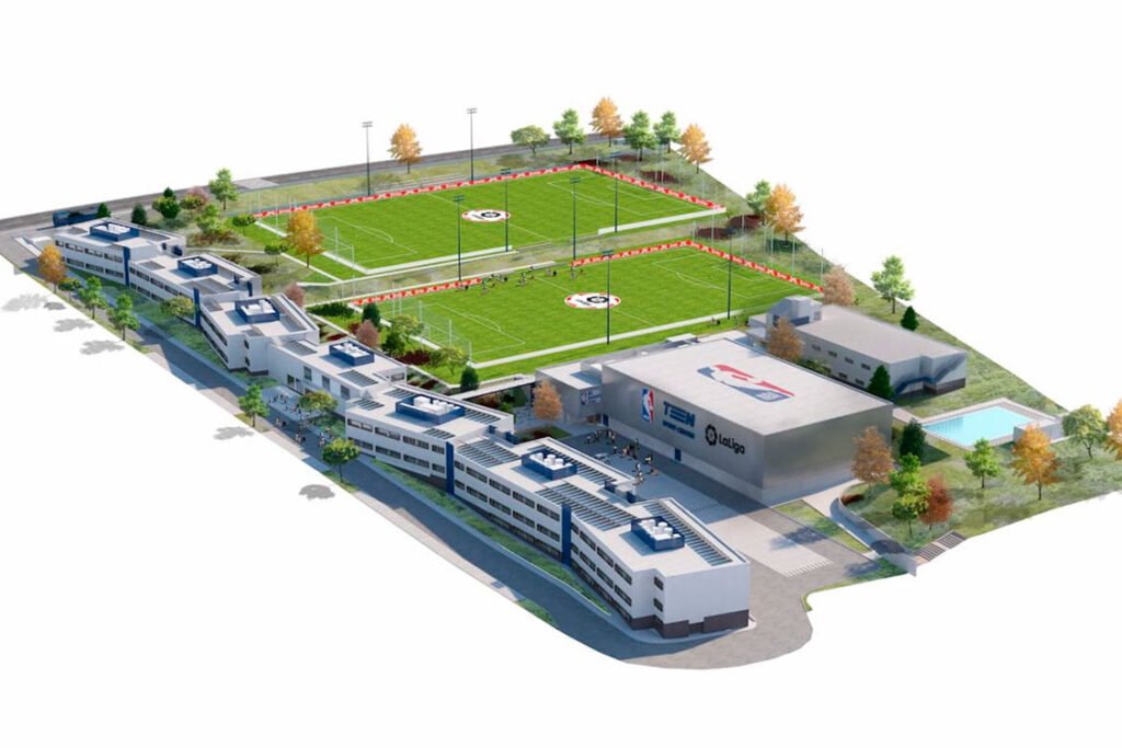 El primer centro oficial de LaLiga y la NBA